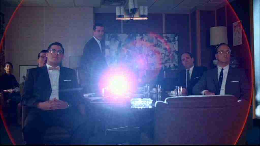 Don Draper (Jon Hamm) in "The Carousel pitch